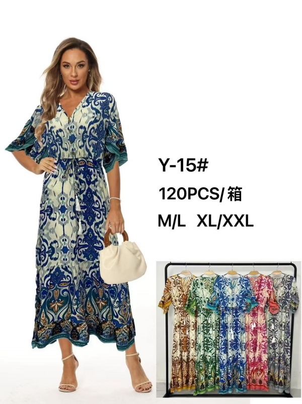 Sukienki damskie Roz M/L-XL/2XL , Mix Kolor Paczka 12 szt